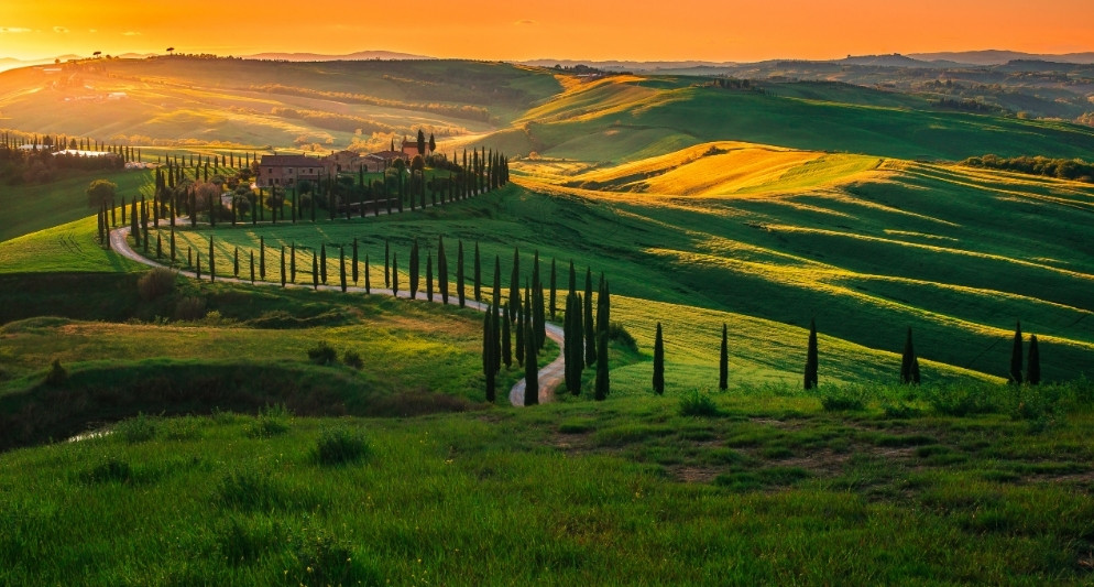 5 cung đường đồng quê mê đắm ở châu âu