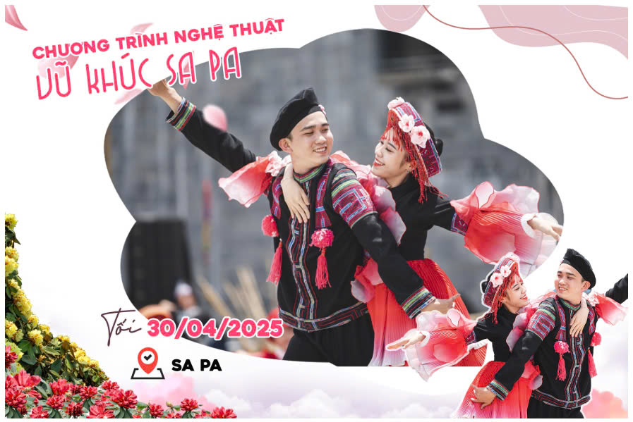 sapa rộn ràng đón lễ 30.04 - 1.05.2025